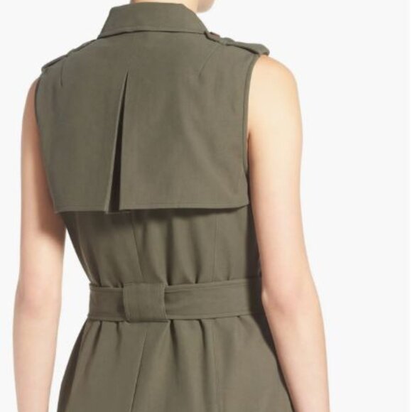 Olivia Palermo + Chelsea28 Trench Dress NWOT! - Picture 6 of 7